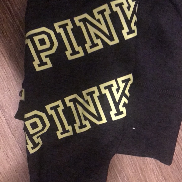 Pink grey leggings - Picture 2 of 3